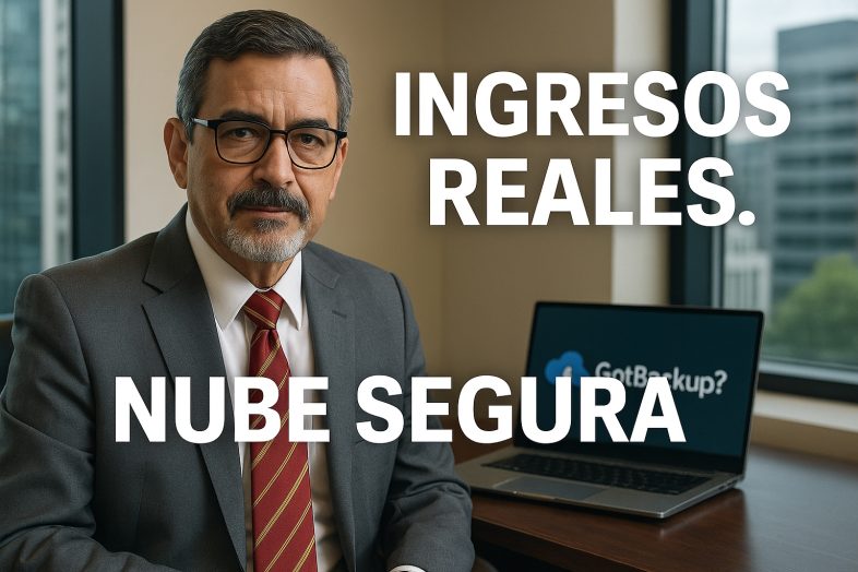 Ingresos reales con Gotbackup